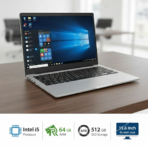 TheArm Nexus 6400 Laptop Intel Core i5-12450H, 64GB, 512GB SSD, Intel Graphics, 15.6″ HD Display, Space Grey - Image 2